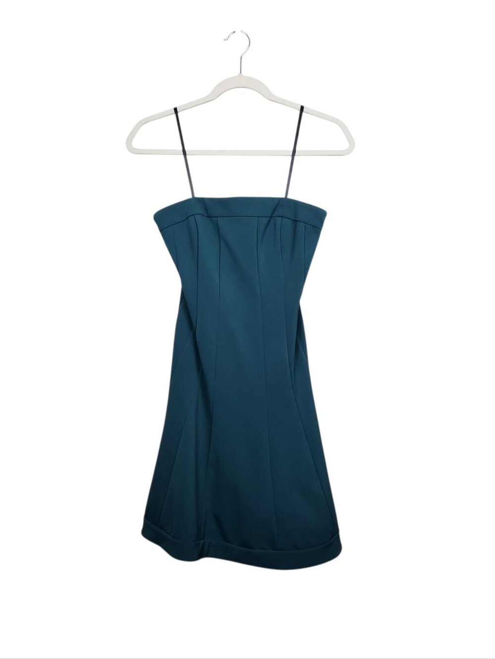 Theory Veridia Julip Green Temptation NWT Mini Dress D0107602 Womens Size 4 - Picture 2 of 11